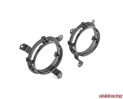Quadratec 7" Headlight Adapter Bracket Kit Adapter Brackets Only Jeep Gladiator JT | Wrangler 2018-2021 - 97109 0940